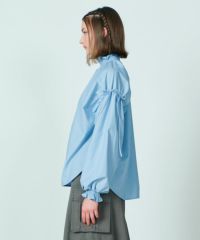 DSC / フリルネックリボンデザインブラウス（WEB限定） TOPS