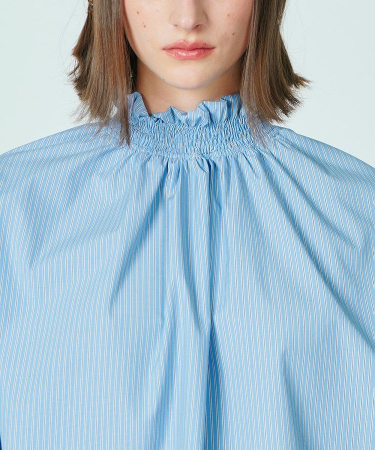 DSC / フリルネックリボンデザインブラウス（WEB限定） TOPS Night