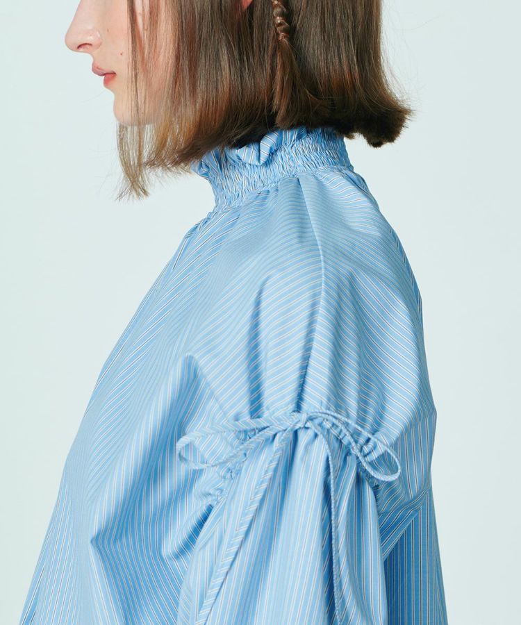 DSC / フリルネックリボンデザインブラウス（WEB限定） TOPS Night