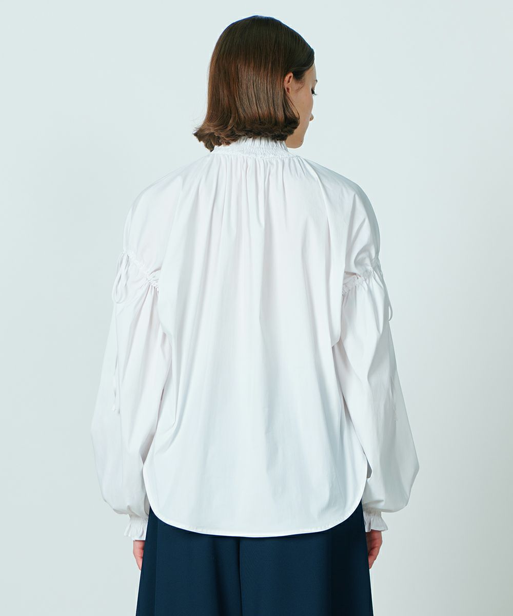 DSC / フリルネックリボンデザインブラウス（WEB限定） TOPS Night  