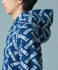 D/him オリジナルロゴ裏毛ジャガードフーディ(SALE) TOPS Night