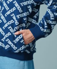 D/him オリジナルロゴ裏毛ジャガードフーディ(SALE) TOPS Night