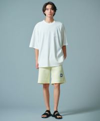 【boohoo】クリンクルカラーブロックショートパンツ ※送関込 D/him Dブロックロゴダンボールショートパンツ(SALE) BOTTOMS