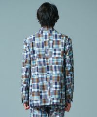D/him パッチワークマドラスチェックジャケット(SALE) JACKETS