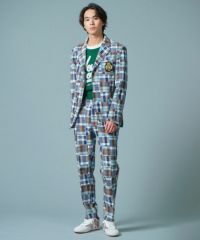 HEARTFOAD マドラスチェックジャケット hu6134-01_1.jpg