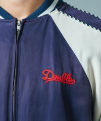 週末お値下げ！今期新作　DSC / オリジナル刺繍サテンジャケット D/him オリジナル刺繍サテンブルゾン(SALE) OUTERS Night STORE