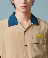 ノーアイディのボーリングシャツ STYLE EYES スタイルアイズ ボーリングシャツ Don 開襟シャツ
