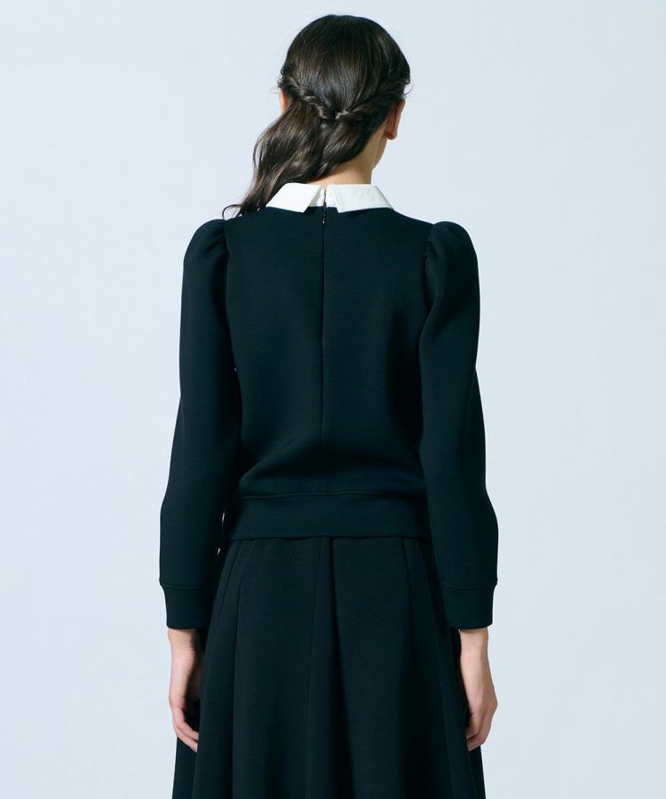 25SS✨ソヴ sov. パフスリーブダンボールニットプルオーバー Sov. / パフスリーブダンボールニットプルオーバー TOPS Night STORE