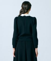 Sov. / パフスリーブダンボールニットプルオーバー TOPS Night STORE