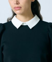 Sov. / パフスリーブダンボールニットプルオーバー TOPS Night STORE