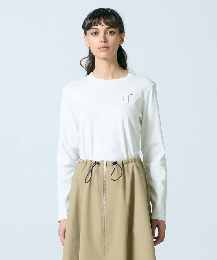 ダブルスタンダードクロージング ロングスリーブTシャツ DOUBLE STANDARD CLOTHING ダブルスタンダードクロージング