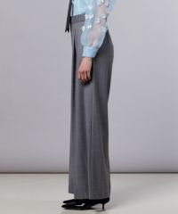 未使用に近いSov. ソブ　ダブルスタンダード　ウールハイウエストワイドパンツ Sov. / GREEN WOOLワイドパンツ(SALE) BOTTOMS Night STORE