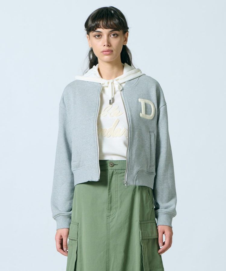 DSC / Dロゴ刺繍裏毛ブルゾン(SALE) OUTERS Night STORE