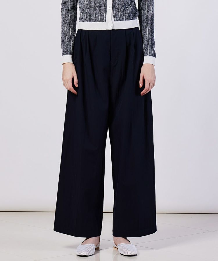 【未使用・タグ付き】ダブスタ Sov. 2タック ロングパンツ DOUBLE STANDARD CLOTHING SOV. (ダブルスタンダード