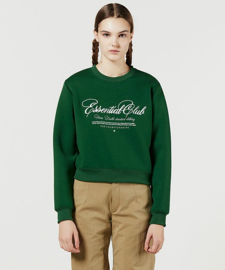 【新品】24AW エッセンシャル ダブルスタンダード クロージング プルオーバー ESSENTIAL / オリジナルロゴダンボールプルオーバー TOPS Night STORE