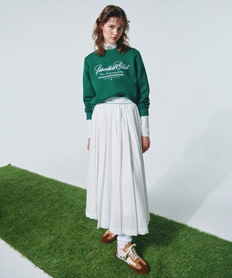 ESSENTIAL / オリジナルロゴダンボールプルオーバー TOPS Night STORE