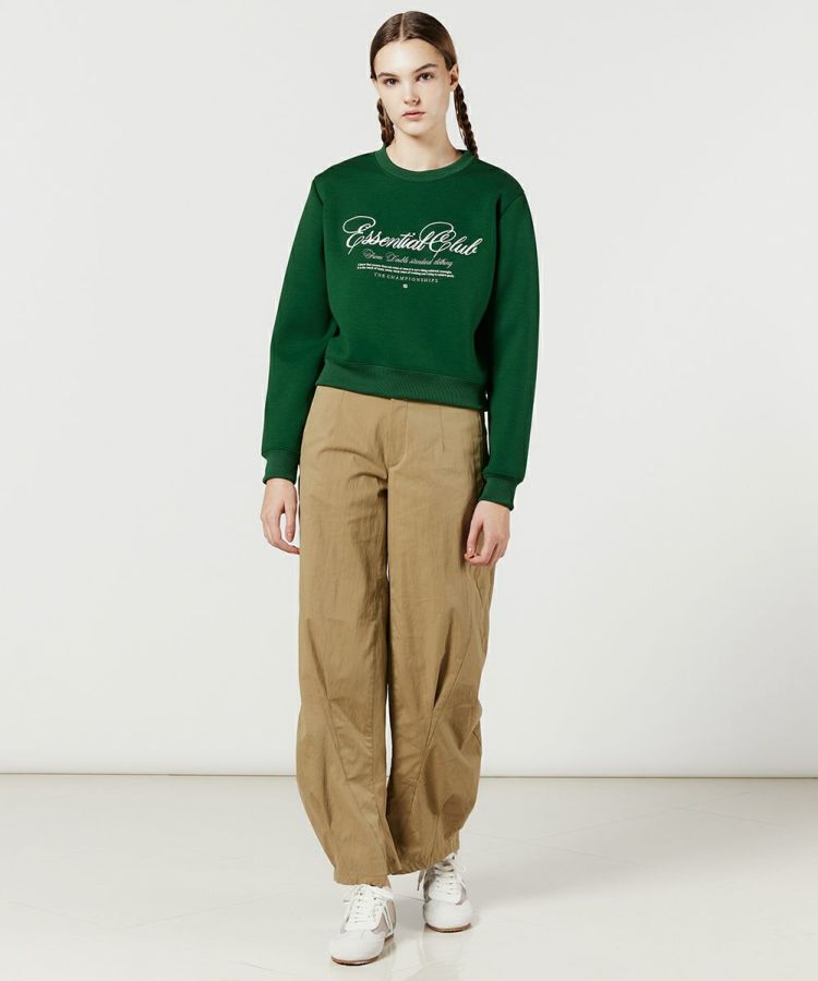 新作ESSENTIAL ツイルタックバルーンパンツ ダブスタ ESSENTIAL / ツイルタックバルーンパンツ BOTTOMS Night STORE