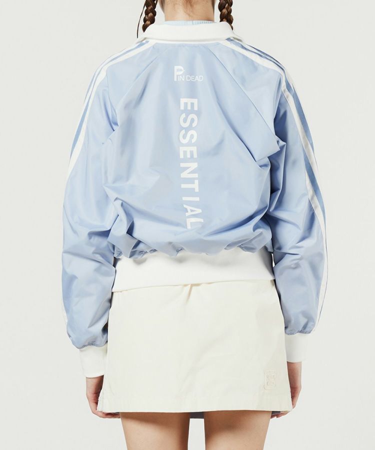 新品未使用品✨PIN DEAD×ESSENTIAL(ゴルフウェア) PIN DEAD×ESSENTIAL / オリジナルロゴトラックジャケット OUTERS Night