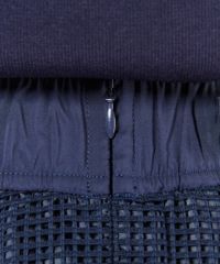 ESSENTIAL / メッシュレースプリーツスカート BOTTOMS Night STORE