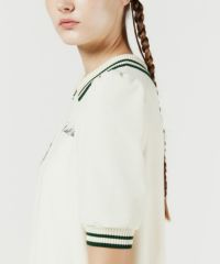 ESSENTIAL / カノコジャージティアードポロワンピース DRESS