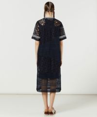 ESSENTIAL / ドッキングレースシアーワンピース DRESS Night STORE