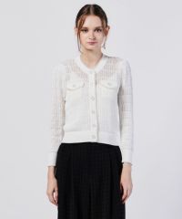 Sov. / 透かし編みニットカーディガン TOPS Night STORE