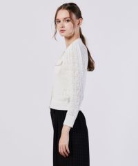Sov. / 透かし編みニットカーディガン TOPS Night STORE