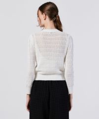 ダブルスタンダードクロージング　手編み　カーディガン　ニット　フリンジ　38 L 楽天市場】【2025春夏新作】DOUBLE STANDARD CLOTHING ダブル