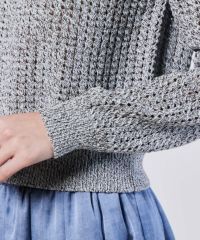 美品✨ダブルスタンダードクロージング ハイネックニットプルオーバー Sov. / ボリュームスリーニットプルオーバー(SALE) TOPS Night