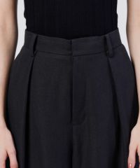 セットアップ対応可能】麻調カルゼワイドパンツ（その他パンツ