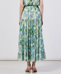 Sov. / フラワーシフォンティアードスカート(SALE) BOTTOMS