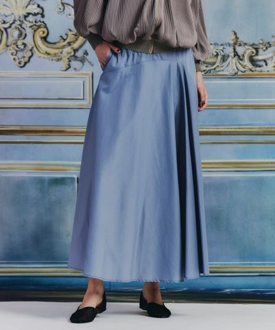 Sov. / タイプライター パフスリーブワンピース(SALE) DRESS Night