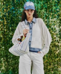 ダブルスタンダードクロージングIVYカーディガン DSC / ロゴIVYカーディガン TOPS Night STORE | ダブル