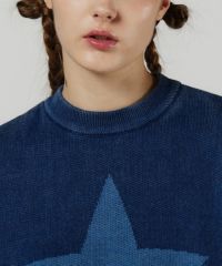 【美品】DOUBLE STANDARD CLOTHINGダブルジャガードDニット 中古・古着通販】DOUBLE STANDARD CLOTHING (ダブルスタンダード