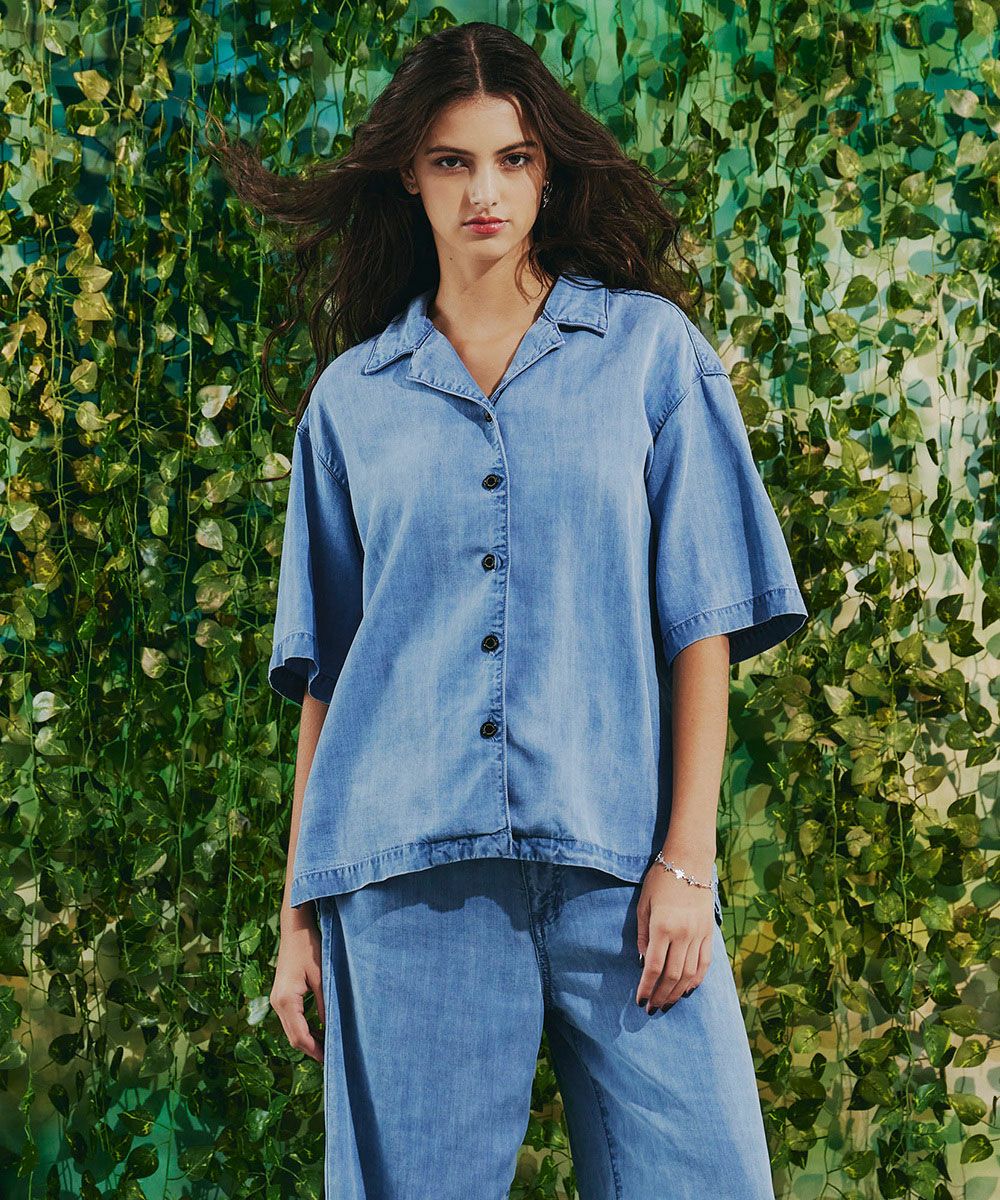 DSC☆オリジナルデニムニットトップス 新品未使用 （TOPS | Night  