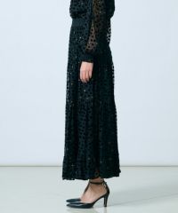 DSC / ハートオパールティアードスカート BOTTOMS Night STORE
