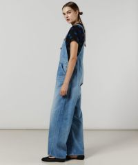 DSC / デニムオーバーオール BOTTOMS Night STORE | ダブル
