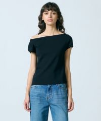 OSLOW アシンメトリーニットトップス OSLOW / アシンメトリーニットトップス OSLOW Night STORE