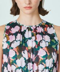 CORCOVADO / Polyester Ciffon ノースリーブドレス CORCOVADO Night