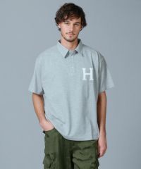 D/him H刺繍カノコポロ TOPS Night STORE | ダブルスタンダード