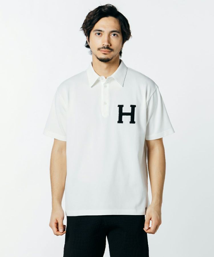 D/him H刺繍カノコポロ TOPS Night STORE | ダブルスタンダード