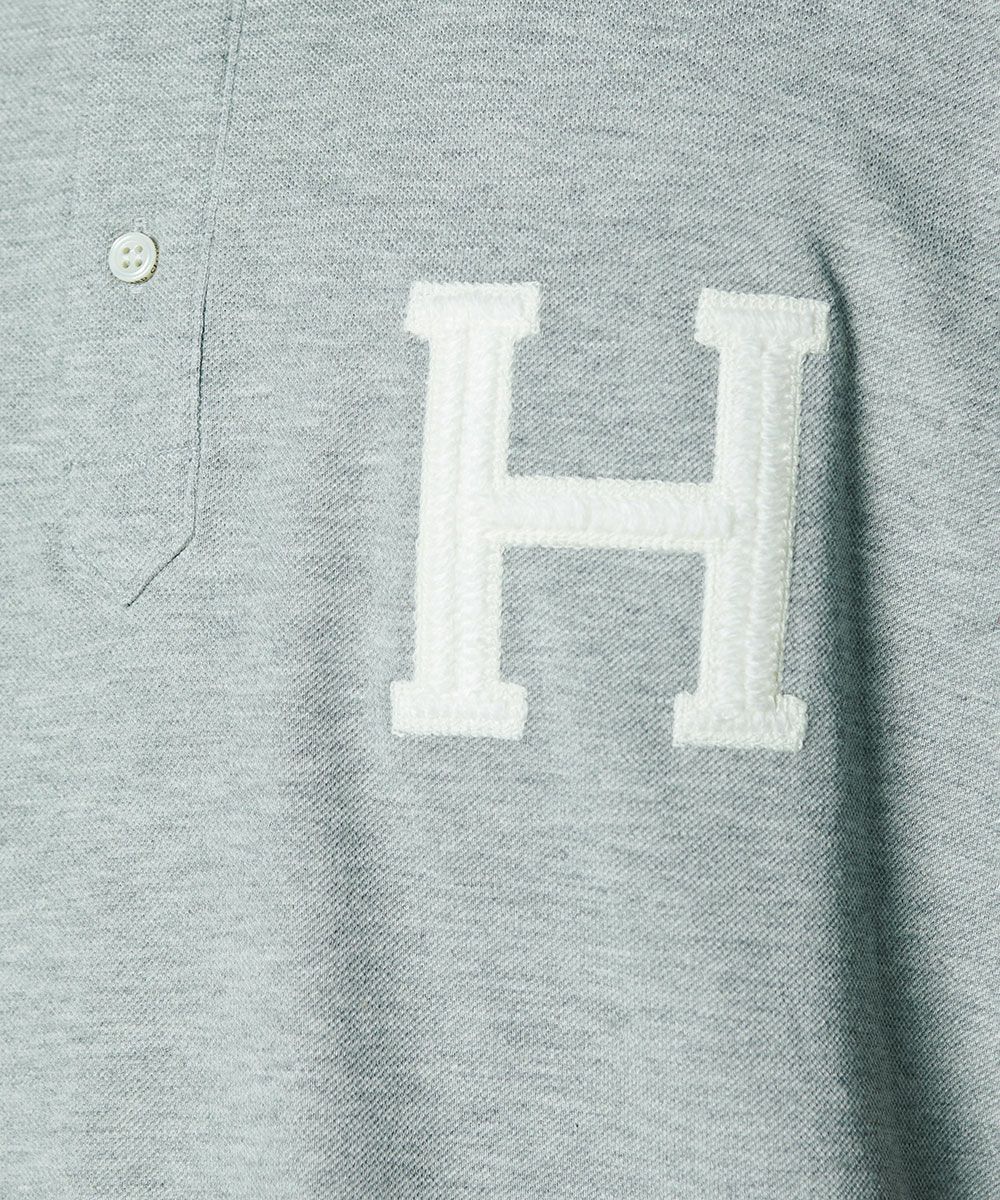 D/him H刺繍カノコポロ TOPS Night STORE | ダブルスタンダード