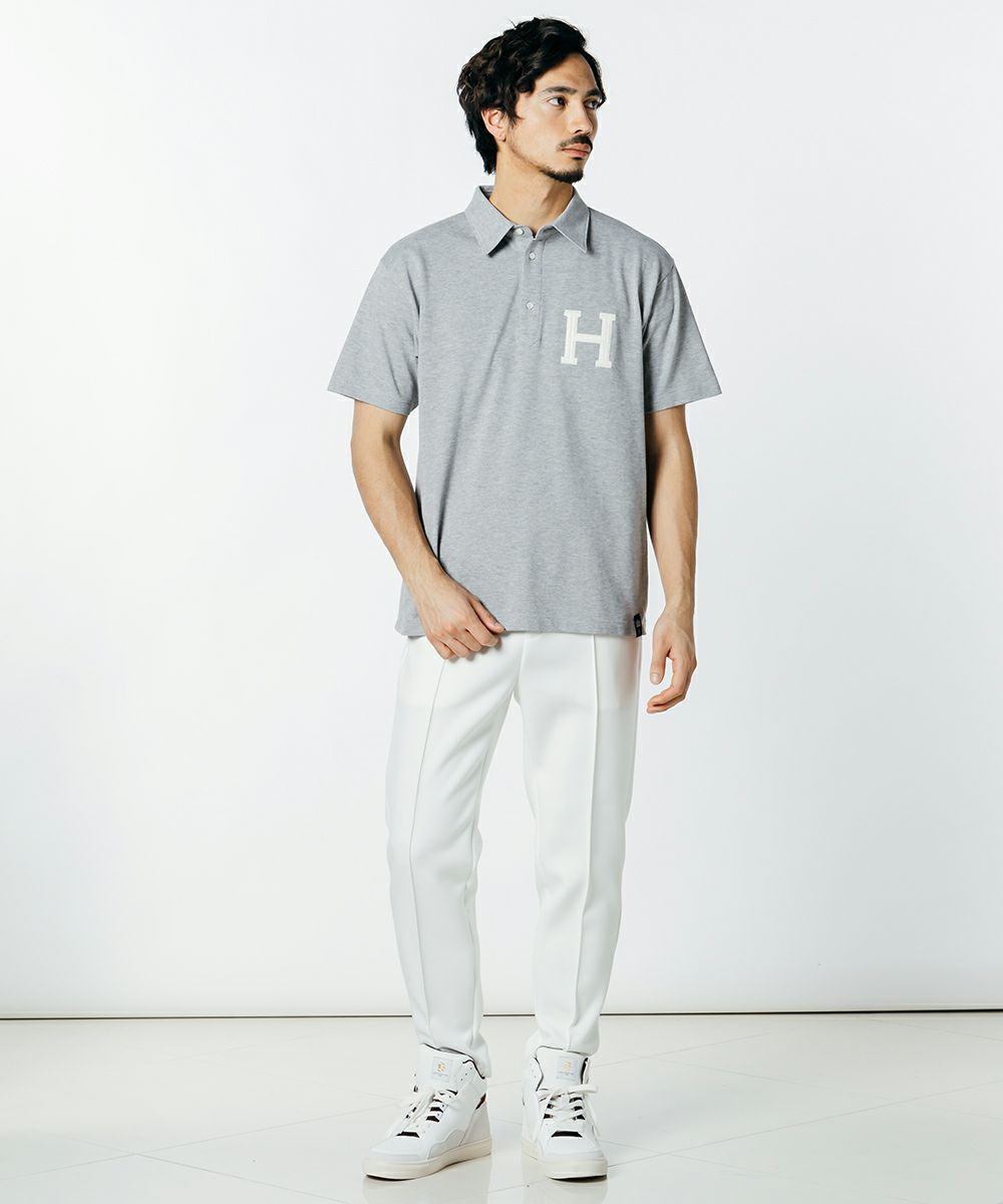 D/him H刺繍　ポロシャツ D/him H刺繍カノコポロ TOPS Night STORE | ダブルスタンダード