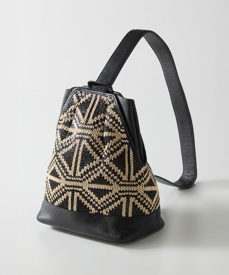 【美品】polpetta ポルペッタ　レザー　巾着バッグ　SHIPS別注 美品】polpetta ポルペッタ レザー 巾着バッグ SHIPS別注 SHIPS