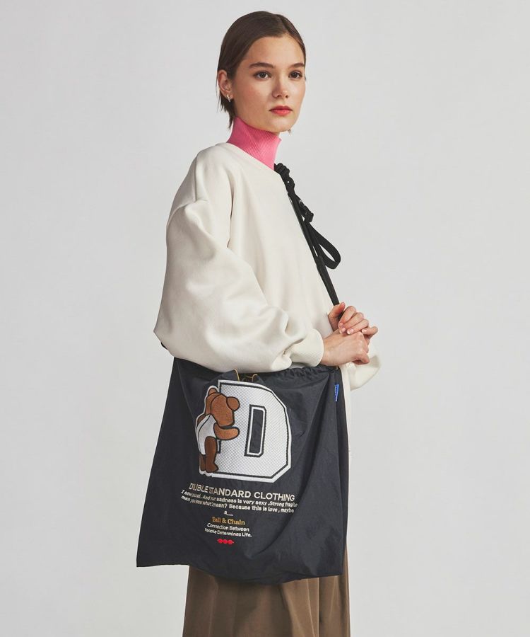 Ball&Chain / D logo bearショッピングバッグ(WEB限定) Ball