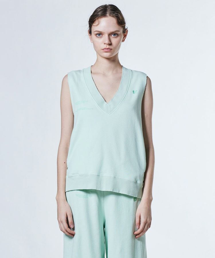 ESSENTIAL / 裏毛ベストトップス TOPS Night STORE | ダブル