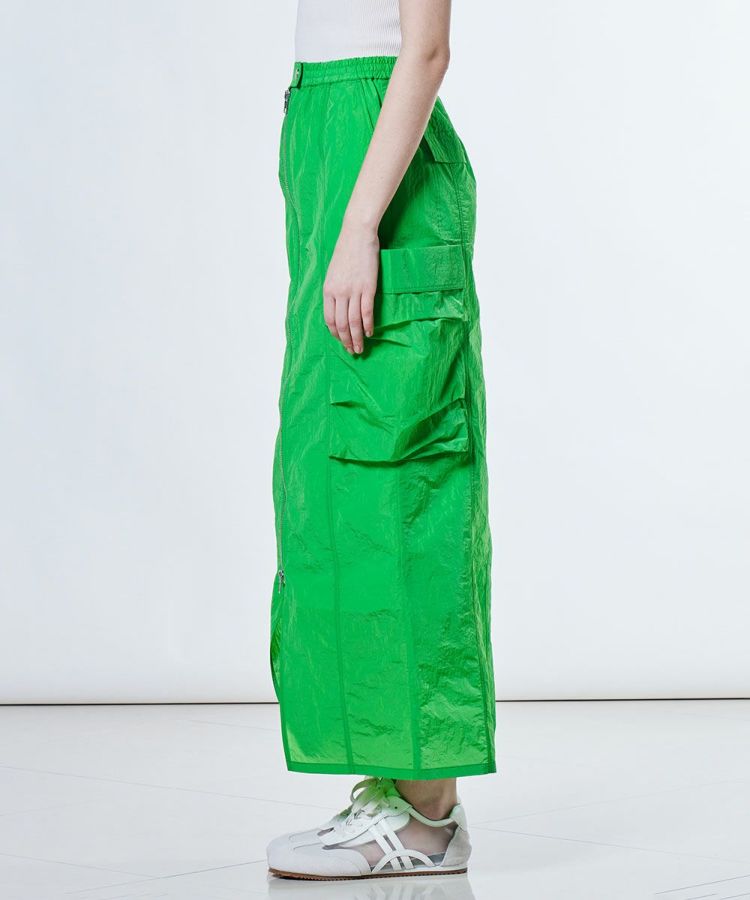 ESSENTIAL / グロッシータフタスカート BOTTOMS Night STORE | ダブル