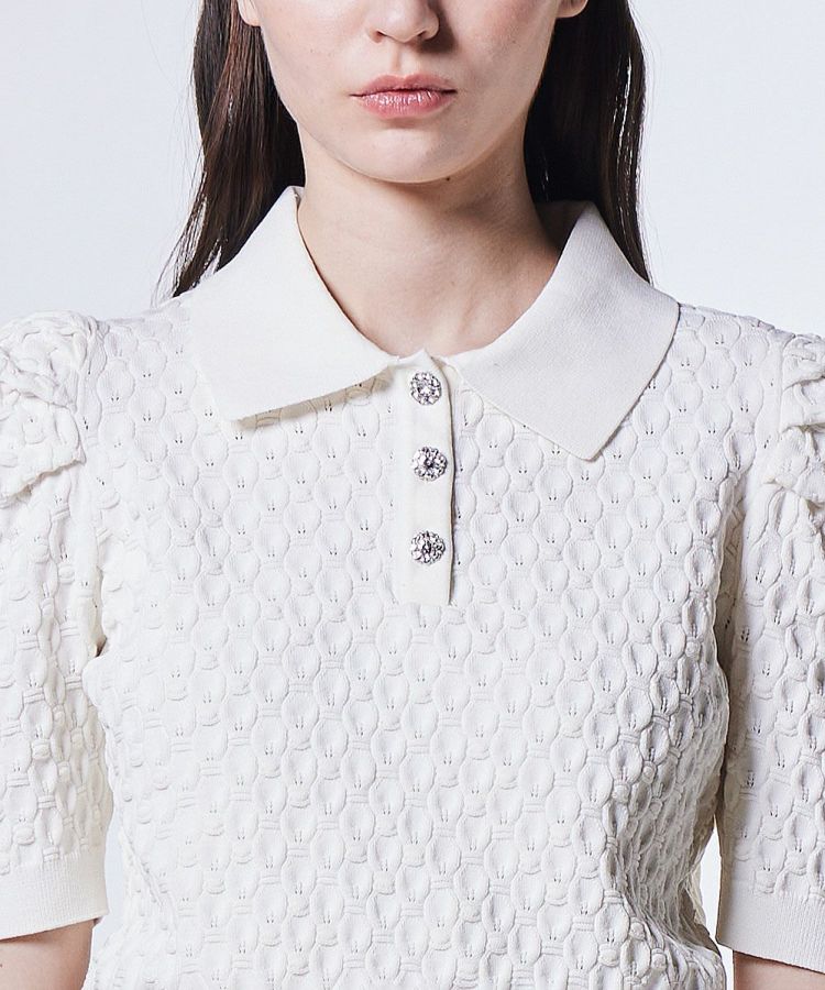 Sov. / サマーコットンニットポロ TOPS Night STORE | ダブル