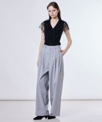ダブルスタンダードクロージング　sov チュールフリルニット Sov. / チュールフリルニット(SALE) TOPS Night STORE | ダブル