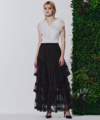 ダブルスタンダードクロージング　sov チュールフリルニット Sov. / チュールフリルニット(SALE) TOPS Night STORE | ダブル